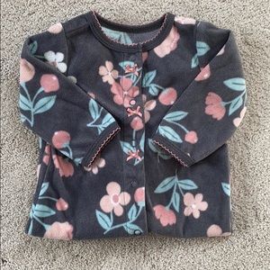 3 for $15 SALE**** Carters floral footies